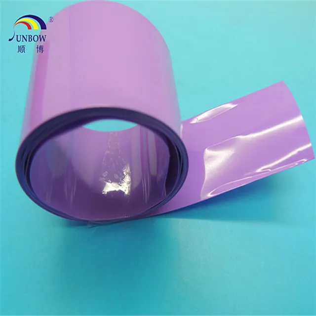 Хорошая продажа, термоусадочная трубка из ПВХ синего цвета для 18650 21700 32650 аккумуляторной батареи