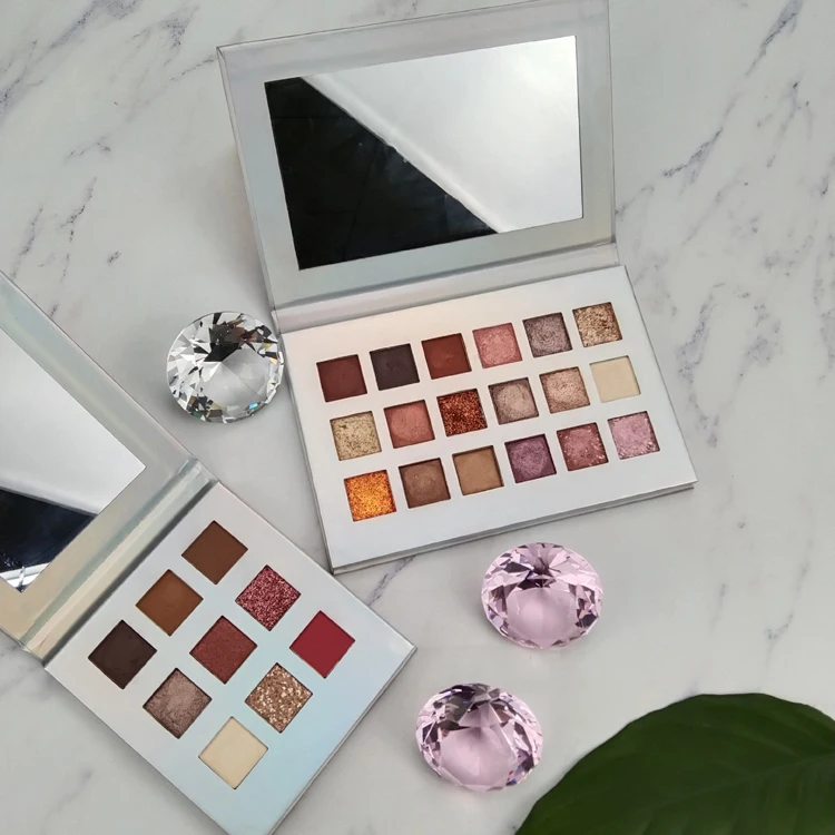 
Free sample makeup eye shadow 18-color eyeshadow palette ,private label with low MOQ, low price 