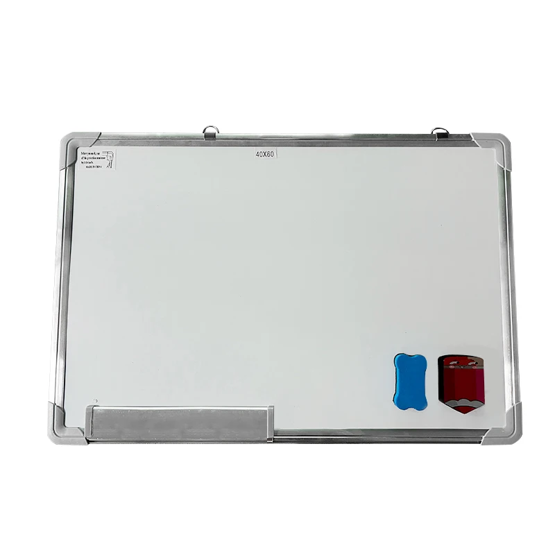 Professional White Board Erasable Small Magnetic Hanging Children Writing Board With Aluminum Frame