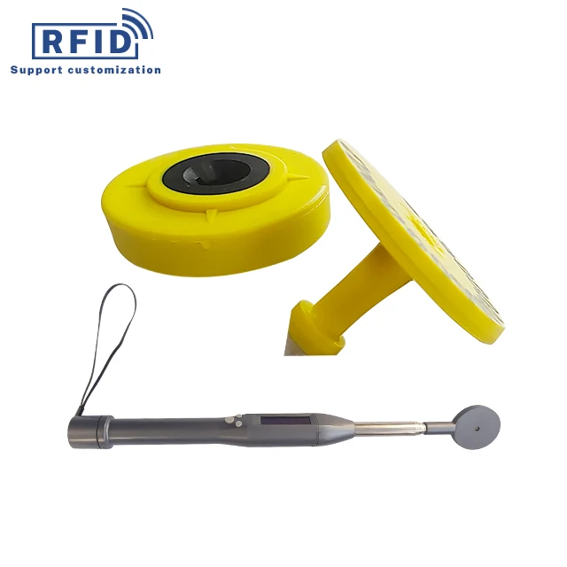 High Quality Custom NFC Ear Tag Animal Identification Tracking Management For Cow Goat Pig Horse