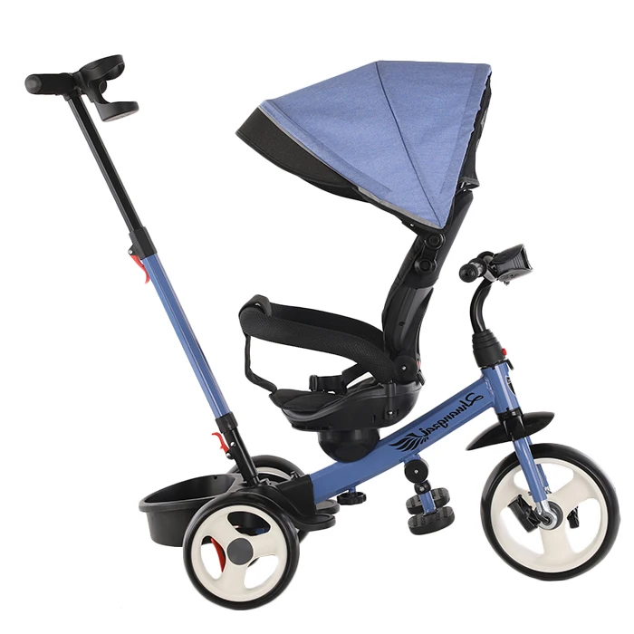 
Three Wheels Bike Tricycle Children Tricycle with 360 Degree Rotating Freely Seat 