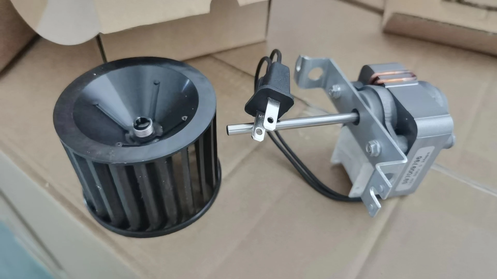 S97009796 Replacement Fan Blower Assembly for Broan Bulb Heaters, fan motor