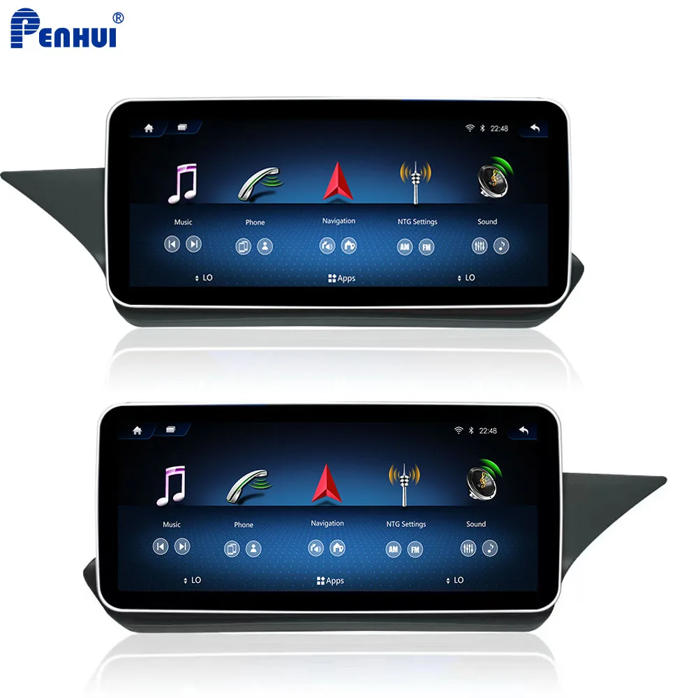 12.3 inch 2K Screen Android Car  GPS Multimedia Screen Player for Mercedes-Benz E Class W212 2009-2015  Navigation Carplay Radio