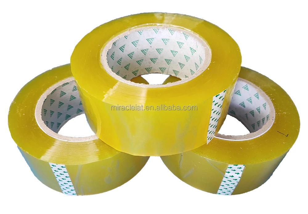 Factory wholesale cheap price box sealing shipping bopp packing tape 2 inch x 100yards