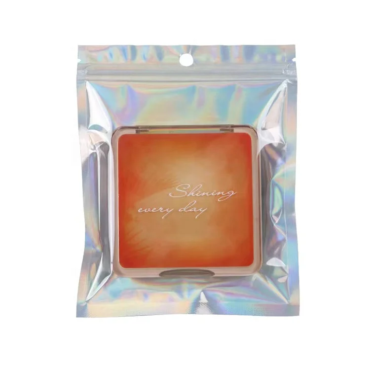 Оптовая продажа 3 боковых уплотнения изготовленные на заказ в наличии пакеты из майлара голографические с голографическим замком упаковочные полиэстампа