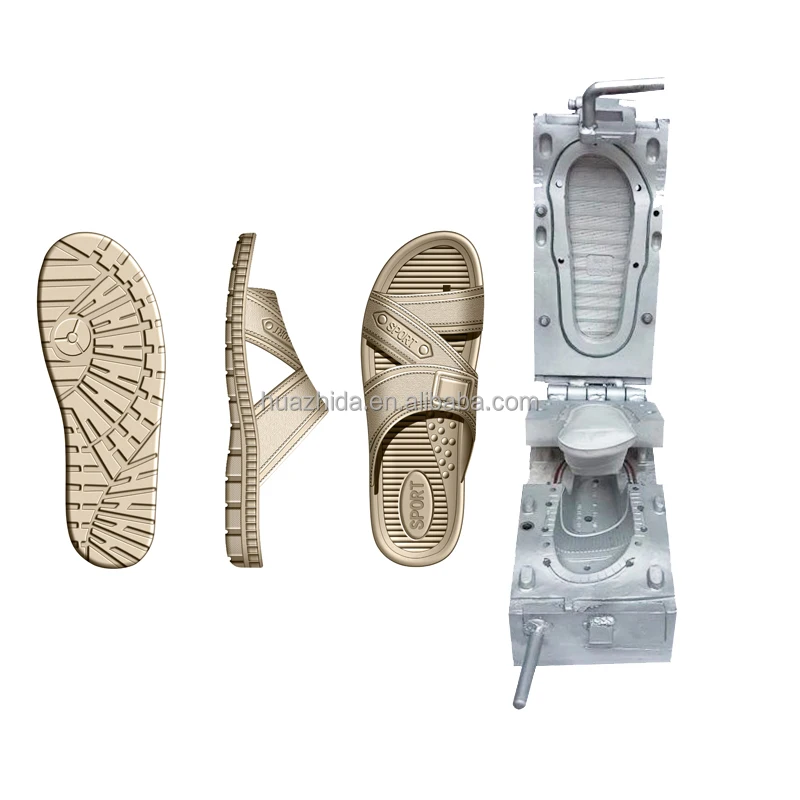 Pvc Shoes Injection Mold Sandals Slipper Manufacturer Aluminum Injection Molding Slippers Making Machine Shoe Mold