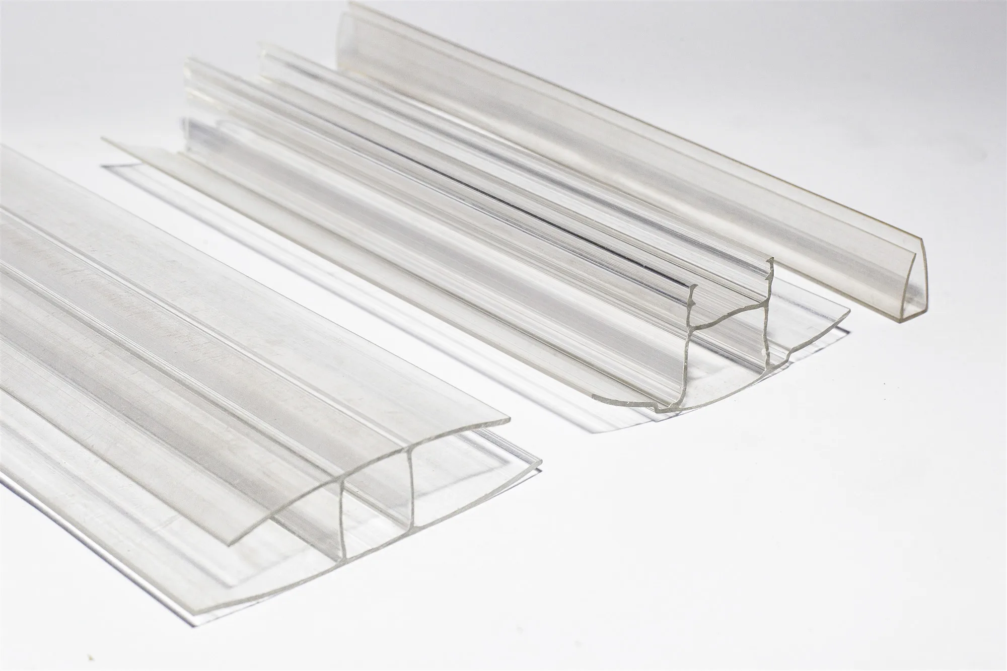 4-16mm polycarbonate accessory H and U profile
