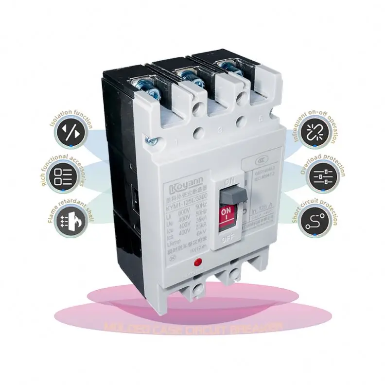 Автоматический выключатель MCCB, китайский автоматический выключатель Mccb 3P, Электрический автоматический выключатель Mccb с сертификатом CE