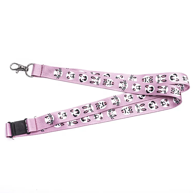 Hot sale Lanyard factory make custom printing polyester lanyard with logo