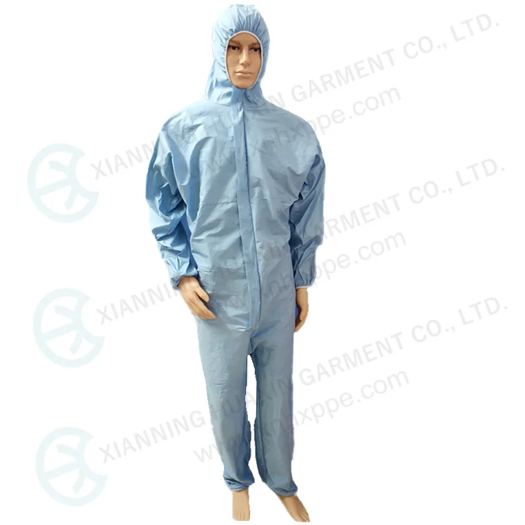 Disposable Flame Retardant Coverall With Hood