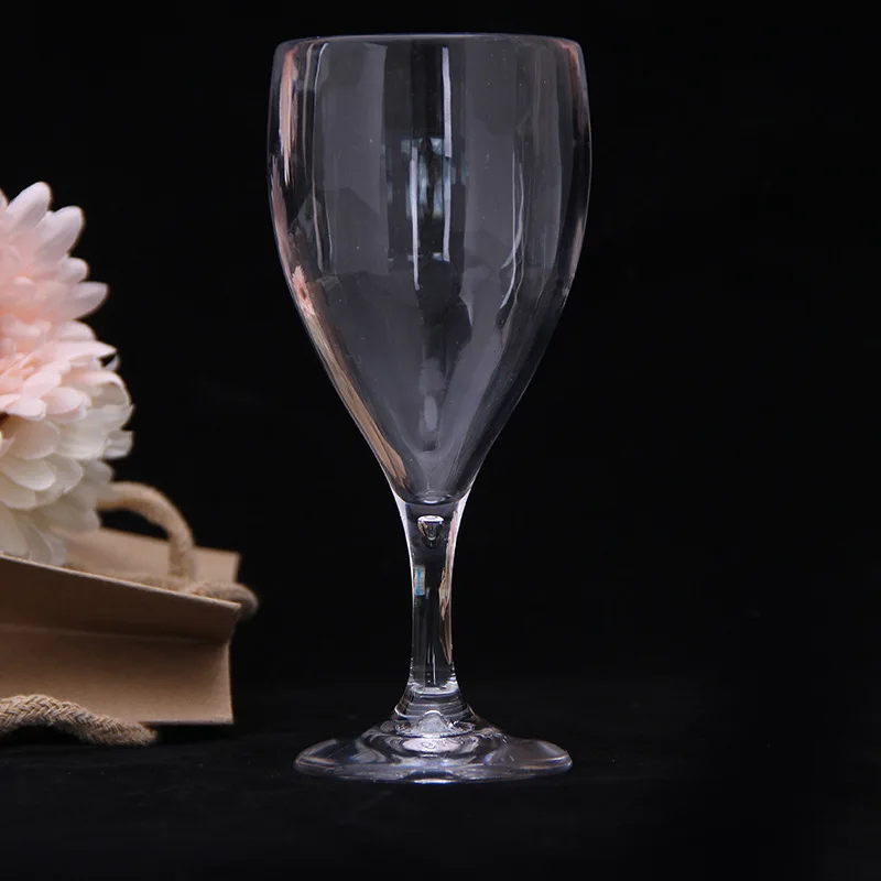 Nordic Transparent Burgundy China Embellished Gothic Vintage Water Goblet Wine Glass En Carton Cup Holder Coffee Acrylic