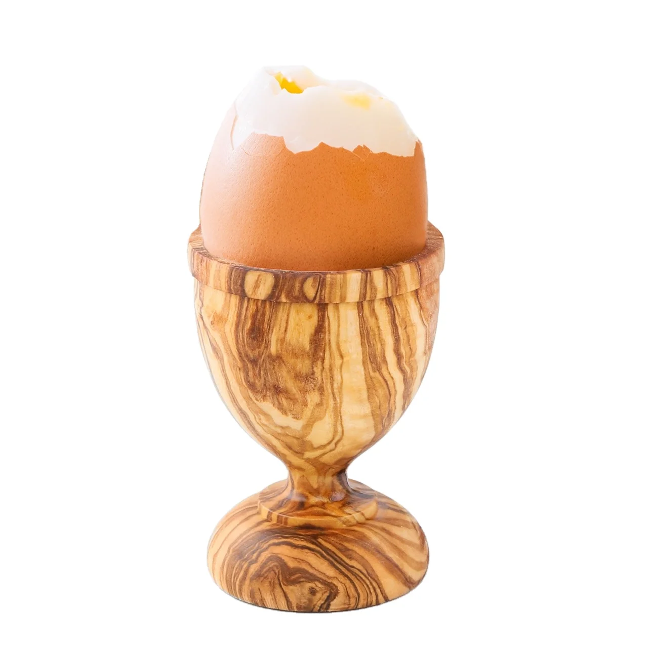 Hot Selling Egg Holder handmade from Olive Wood - Wooden Egg Holder - Wholesale Wooden Egg Cups