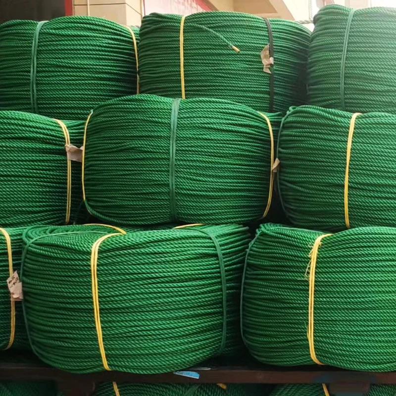 4mm PP solid  twisted marine rope mooring rope polypropylene monofilament 3 strand