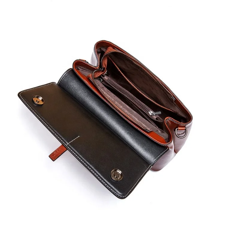 High Quality Women Leather Handbags  Fashionable Cowhide Shoulder Bag Real Leather women Hand bags