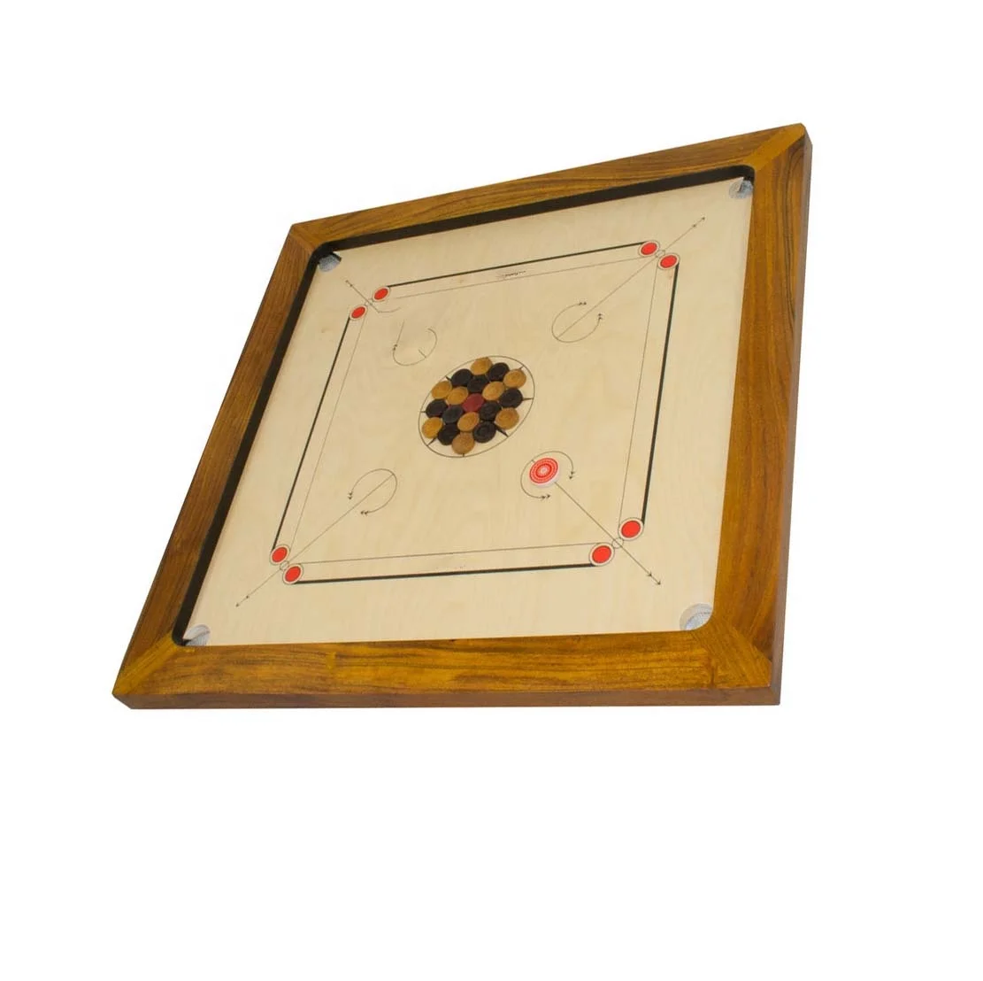 GIBBON Wooden Strike Coin Carrom Board Game
