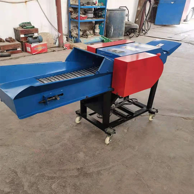 Ensiling grass shredder Grass chopping machine hay kneading crusher