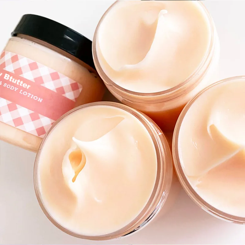 Moisturizing Organic whipped Shea Butter Morocco Lotion Skin Whitening Body Cream Coconut Mango Body butter