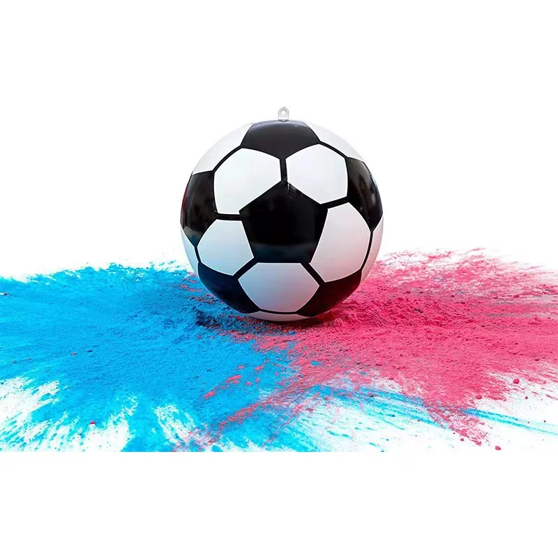 Wholesale gender reveals football powder  blue pink powder gender reveals party supplies Baby shower decoration
