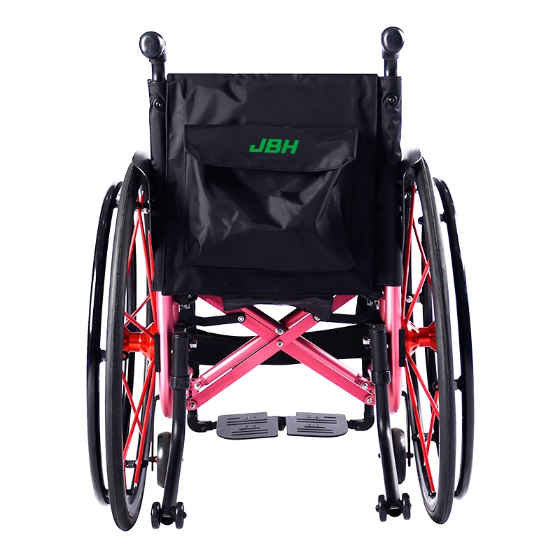 JBH High Quality Active Disabled sports Folding Wheelchair Foldable