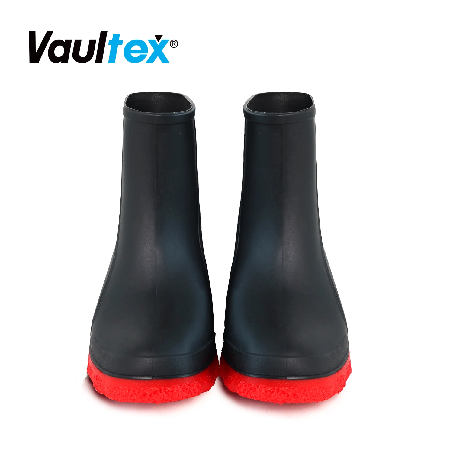 Vaultex Warm Thicken Velvet Winter Garden Waterproof Boots Ankle Bootie PVC Rain Shoes Custom Rain Boots For Women Men