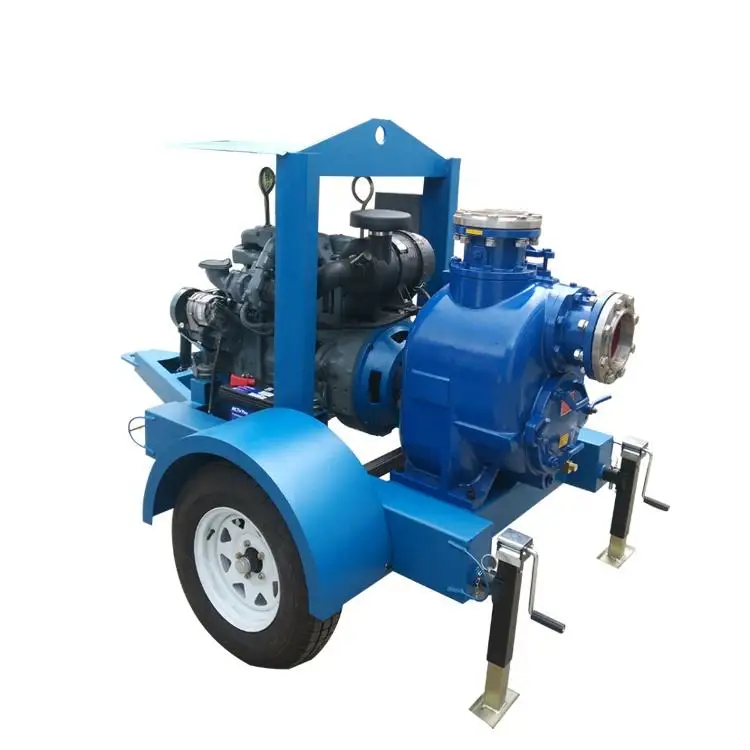 75Hp high pressure diesel engine self priming centrifugal water pumps for Irrigation