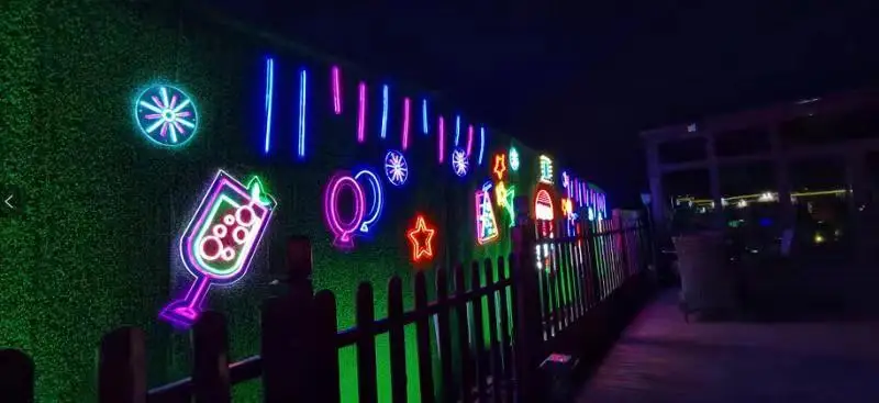 Custom Outdoor Steel Neon Signage Led Neon Sign Waterproof Luminous Light Body Lamp PVC Item Lighting Neon Lights Color Design T