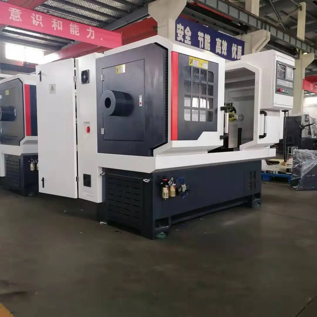 Cnc metal lathe machine CK6140 small metal CNC lathe machine