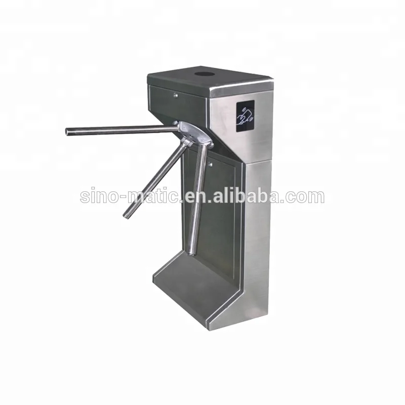 Compact design portable Bi-directional RFID card reader supported CE certificate tripod turnstile gate
