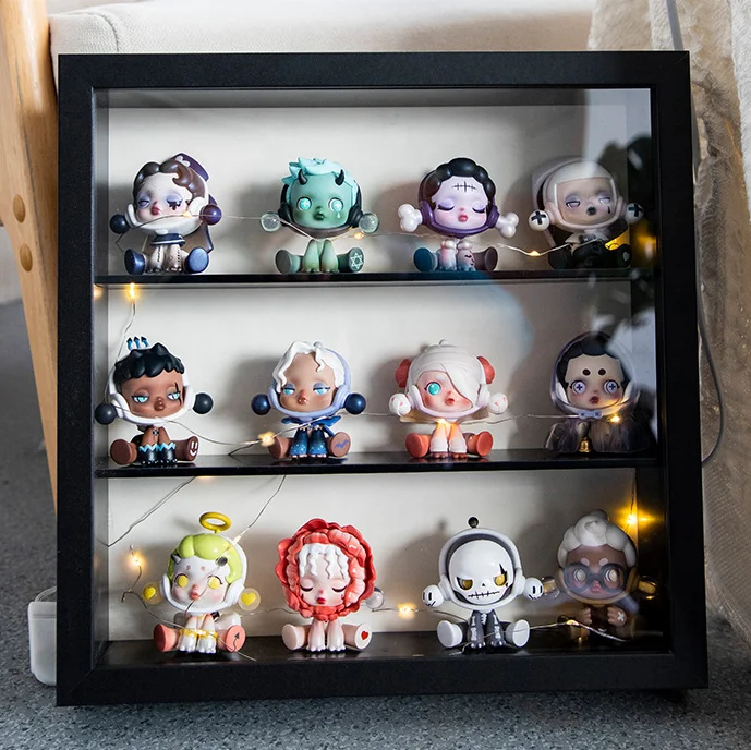 High Quality Durable Black Artwork Shadow Box For Kids Toys Picture Photo Frame