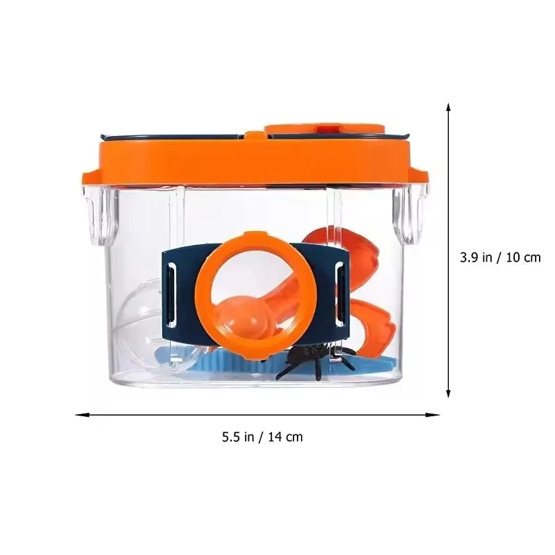 Bug Catcher Viewer for Kids Outdoor Toys Handheld Insect Magnifier Microscope Catching Kit
