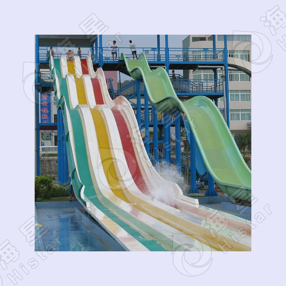 Top sale fun swimming pool water slide water park aquatique water entertainment equipment for children