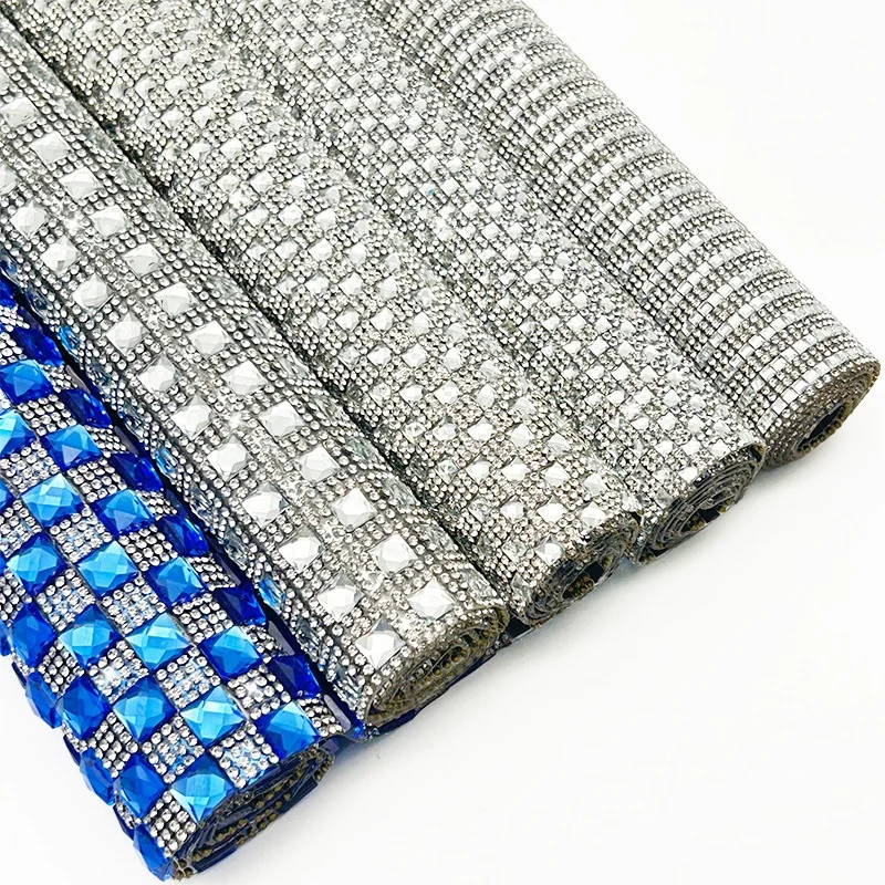 Self-Adhesive Glass Diamond Strips Hot Rhinestone Stickers Jewelry Customizing Your Own DIY Clothing Accessories