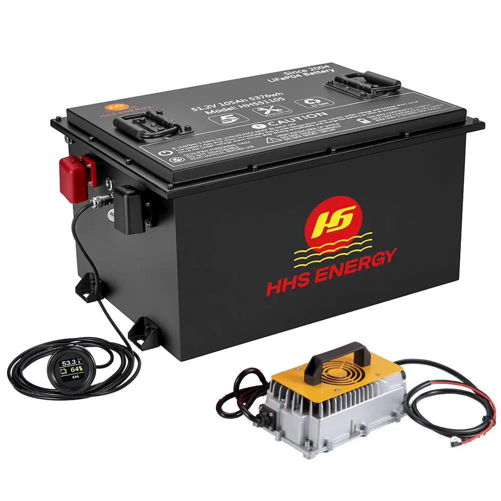 51.2v 105ah golf cart lithium battery 48v 150ah e-golf battery upgrade electric golf car lithium battery terminal