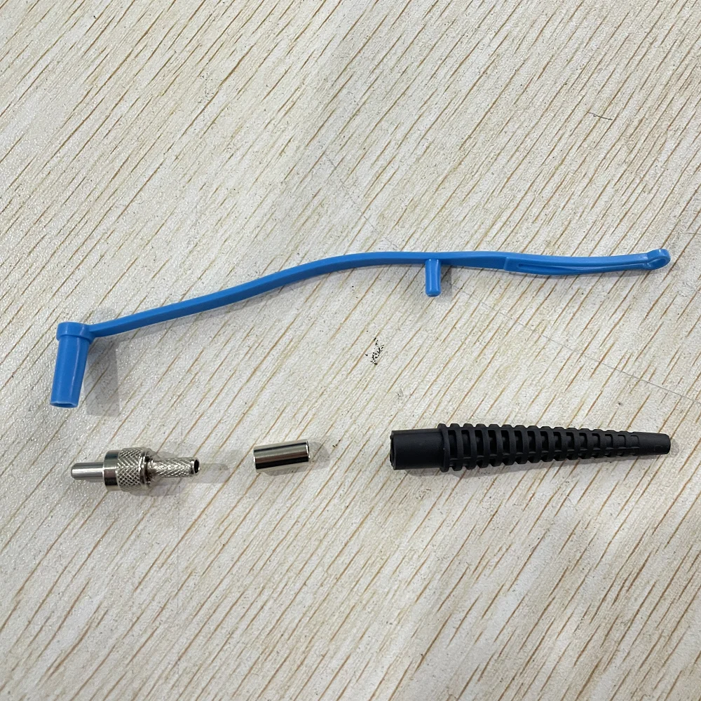 Single Mode Female PCB Mount Metal Ferrule Fiber Optic SMA 905 Connector