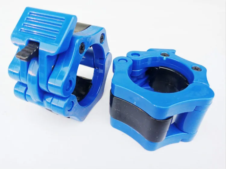 Custom Logo 50 MM Wholesale Fitness Weight Lifting Gym Pink Dumbbell Hexagonal Clamp Collar Buckle Lock Clips