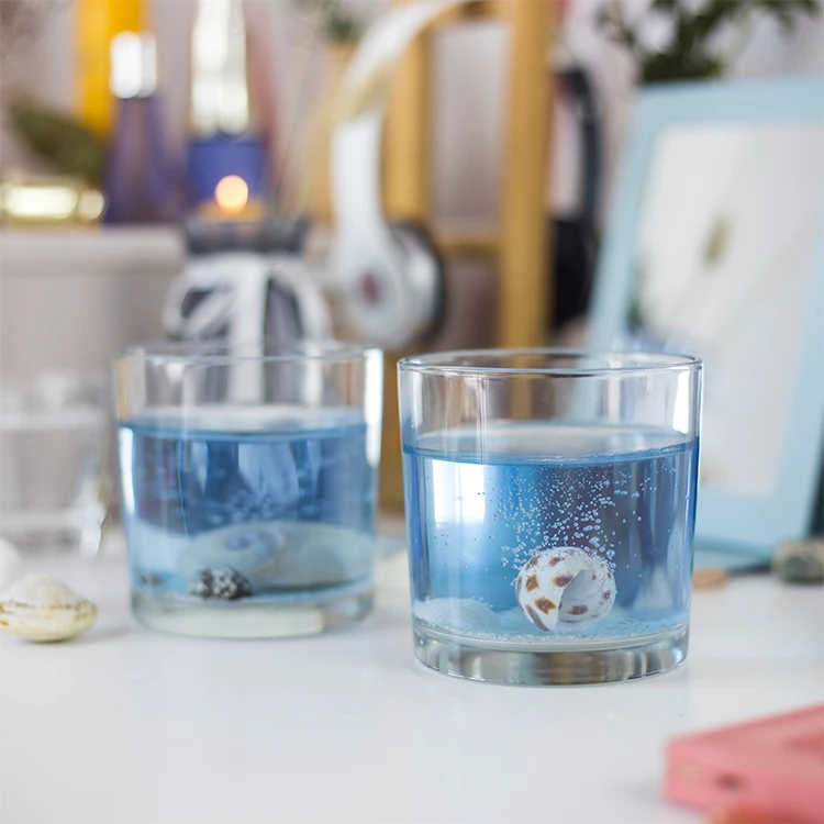 Soy Candles Wholesale Scented Candles Personalized Scented Candle In Frost Glass Jar With Wood Lid