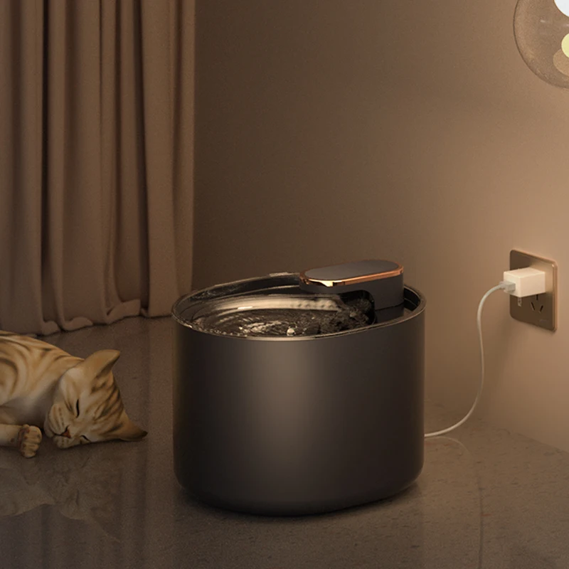 New Listing Automatic Pet Water Fountain Indoor Quiet Running Pet Water Dispenser