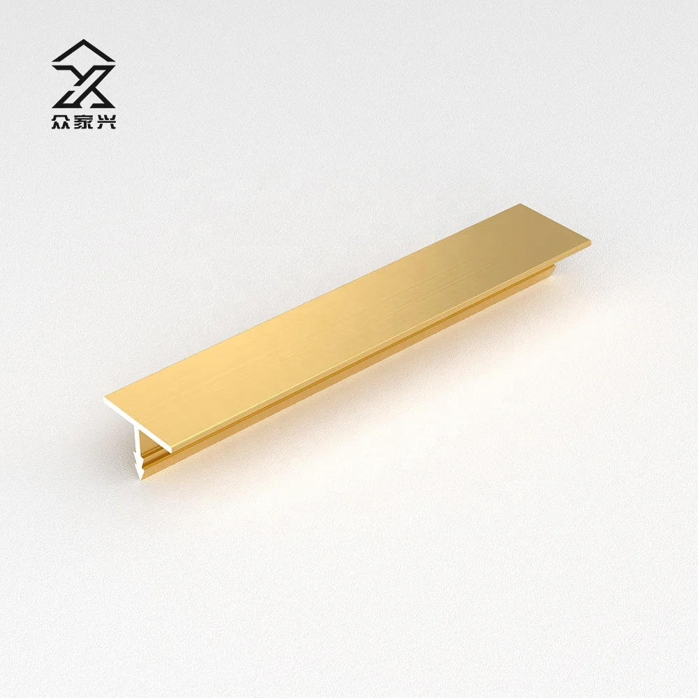 Matt Black Transition Profile Floor Aluminium Aluminum Balcony Flexible Metal Edge Tile Trim