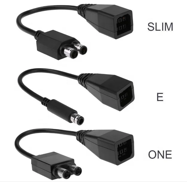 AC Power Supply Adapter Cable Transformer Converter Transfer Cable Cord for Xbox 360 to XboxOne Xbox One Slim 360 E