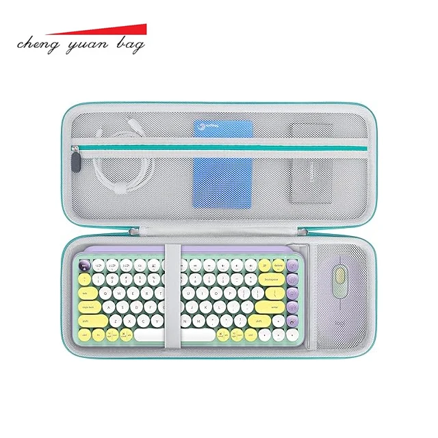 Top Quantity Hard Travel Storage Zipper Case For Hard Keyboard Custom EVA Keyboard Carrying Storage Case