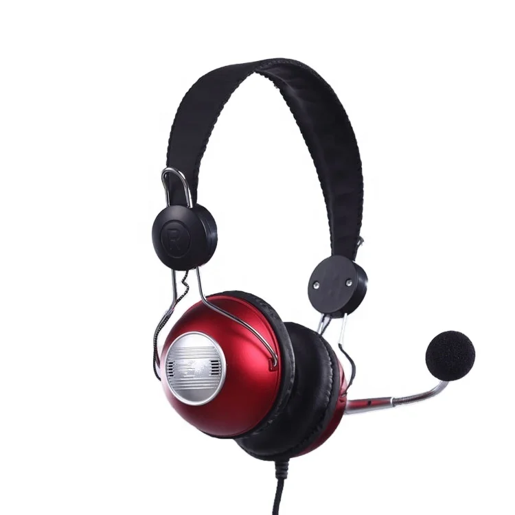 
 Proper Price Top Quality Office Wired Chat 3.5mm Computer Headset  