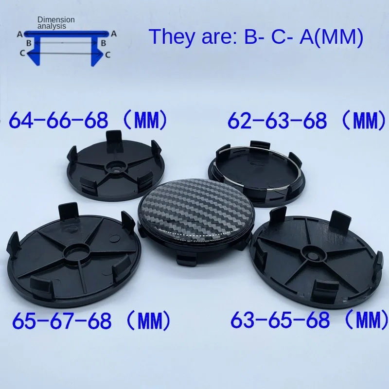 Chrome 68mm Wheel Center cover Car Hub cover Custom Logo 65mm 2.55 inch Aluminum Badge Stickers