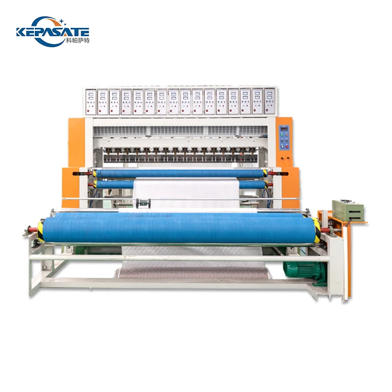 High speed and efficient ultrasonic quilting machine for fabric non woven