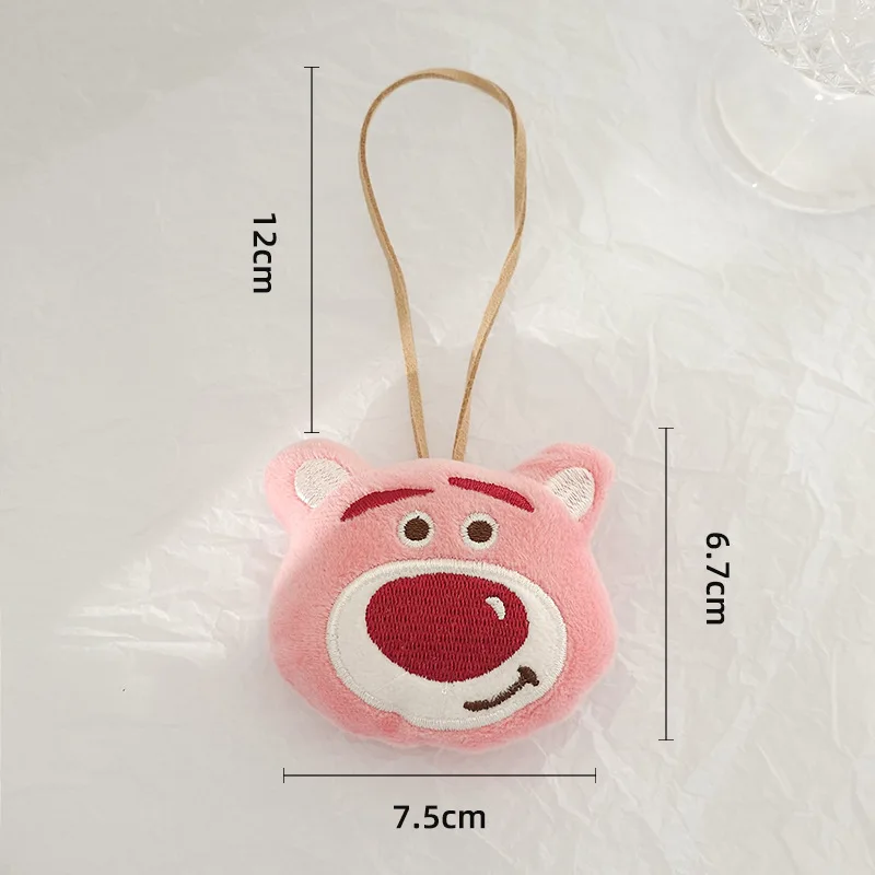 Wholesale New Cartoon Cute Kawaii Plush Keychain Backpack Pendant