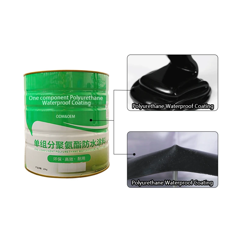 durable manufacturer construction waterproof material two component polyurethane coating for roof