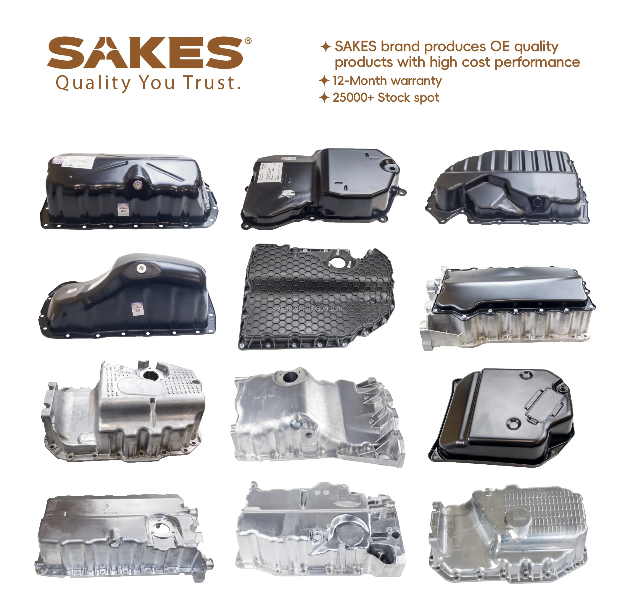 SAKES Auto Parts Repair Spare 06K 103 600 D Factory Wholesale High Quality Engine System Engine Oil Sump Pan for V.W AUDl