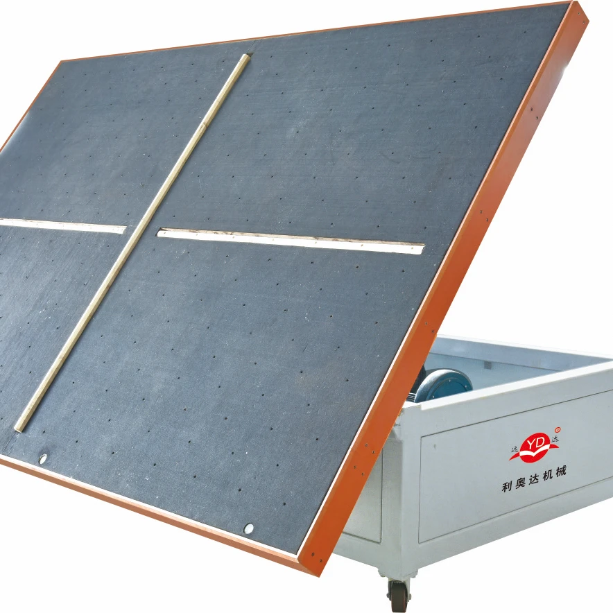 Big size 6.1*3.3m Tilt glass breaking table