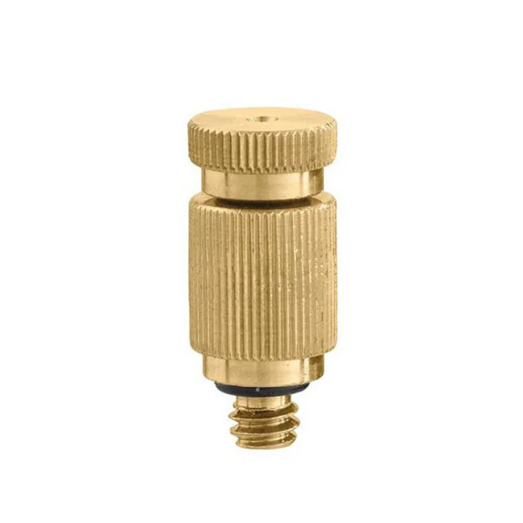 
15-100 Degree Brass Water Fine Mist Spray Nozzle Mist Cooling Nozzle 