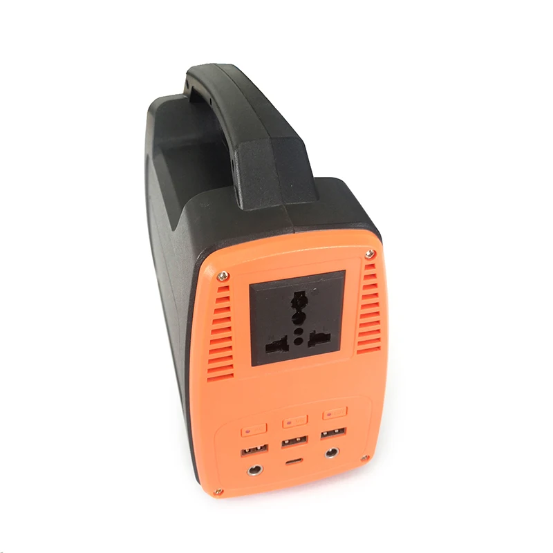 110V 220V portable lithium solar energy storage power for outdoor camping hiking customized portable power station