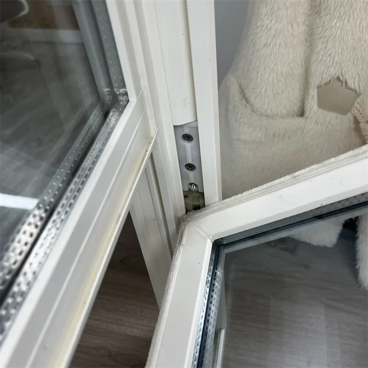 Hot Sale Pvc/Upvc Single Hung Window Factory Lift Up Hung Vinyl Hurricane Windows With Tempered Clear Glass